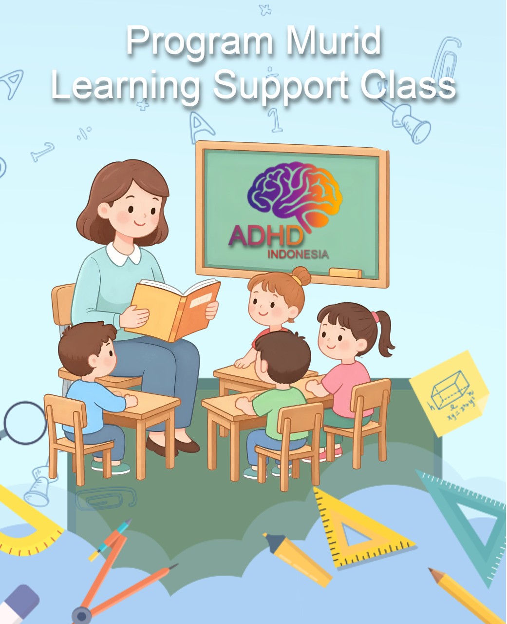 Program ADHD Indonesia Kabupaten Dairi Kelas Pendampingan Belajar (Learning Support Class)
