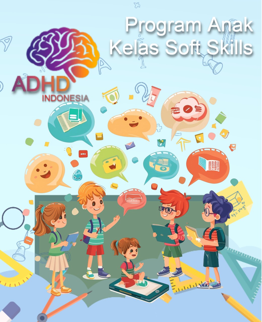 Program ADHD Indonesia Kabupaten Dairi Kelas Soft Skills Anak ADHD