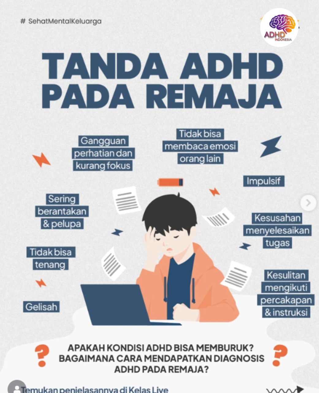 Screening ADHD Non-Diagnostik: Edukasi Awal bagi Orang Tua di Kabupaten Dairi